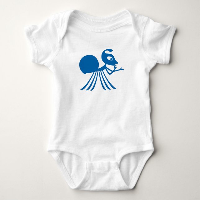 A Bug's Life Rosie silhouette Disney Baby Bodysuit (Front)