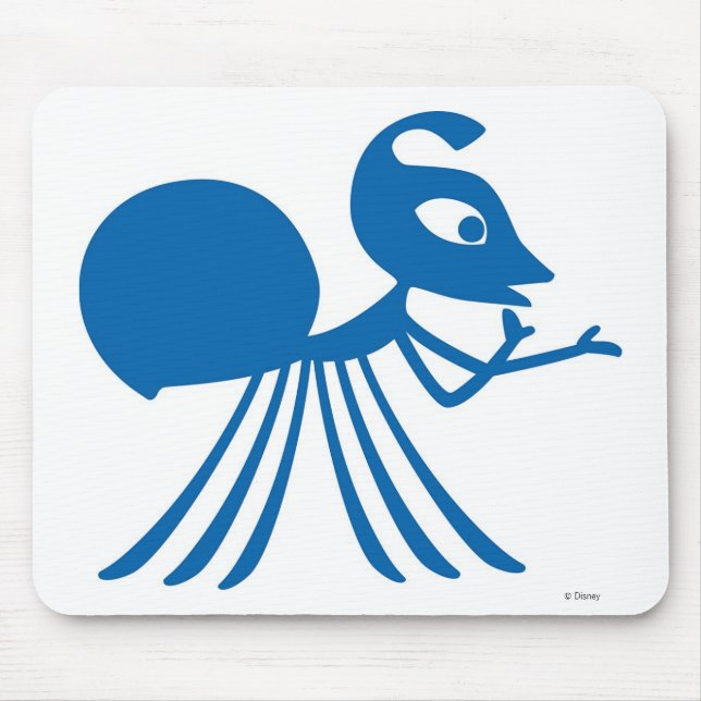 A Bug's Life Rosie silhouette Disney Mouse Pad (Front)