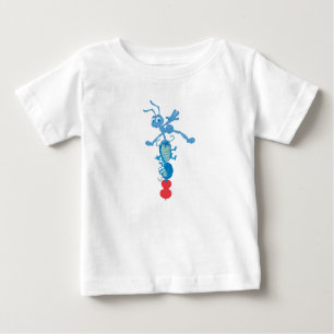 A Bug's Life Totem with Flick, Tuck, and Roll Baby T-Shirt