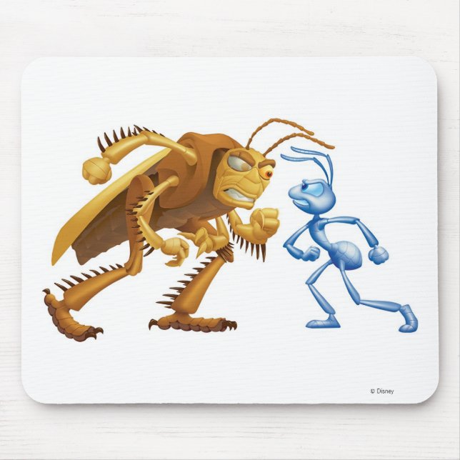A Bug's Life's Flik and Hopper  Disney Mouse Pad (Front)
