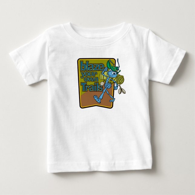 A Bug's Life's Flik "Blaze Your Own Trails" Disney Baby T-Shirt (Front)