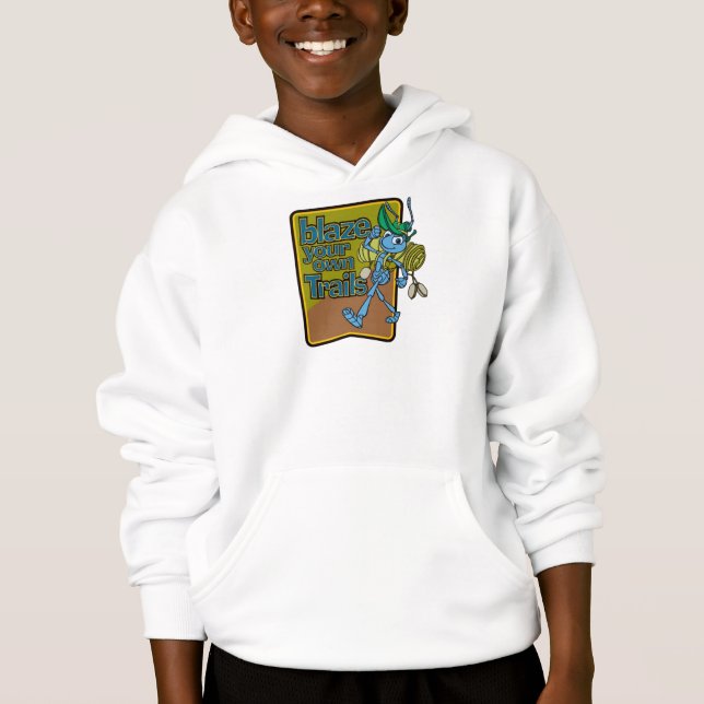 A Bug's Life's Flik "Blaze Your Own Trails" Disney Hoodie (Front)