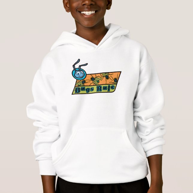 A Bug's Life's Flik "Bugs Rule" Disney Hoodie (Front)