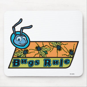 A Bug's Life's Flik "Bugs Rule" Disney Mouse Pad