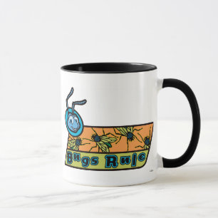 A Bug's Life's Flik "Bugs Rule" Disney Mug