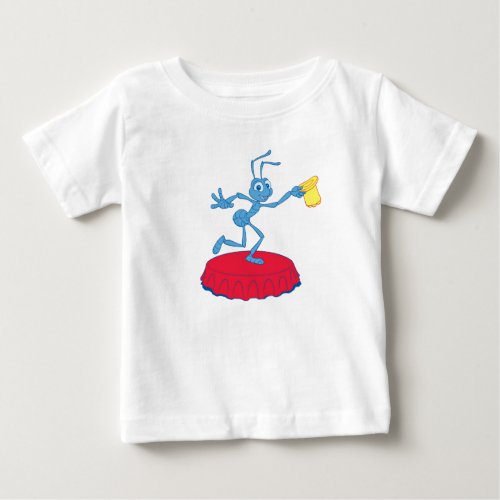 A Bugs Lifes Flik Doing Act Disney Baby T_Shirt
