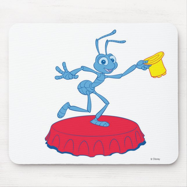 A Bug's Life's Flik Doing Act Disney Mouse Pad (Front)