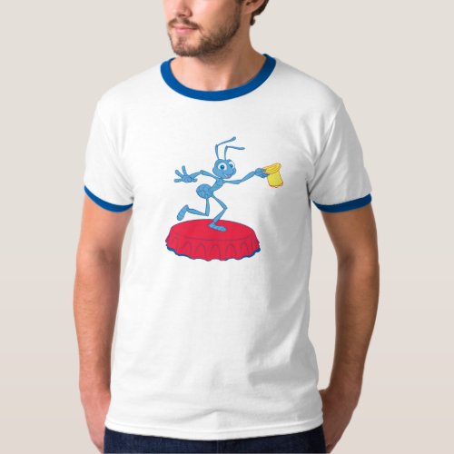 A Bugs Lifes Flik Doing Act Disney T_Shirt