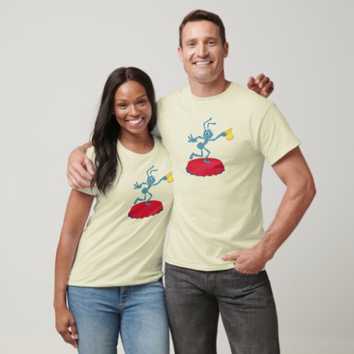 A Bugs Lifes Flik Doing Act Disney T_Shirt