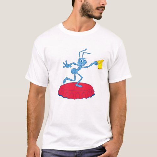 A Bugs Lifes Flik Doing Act Disney T_Shirt