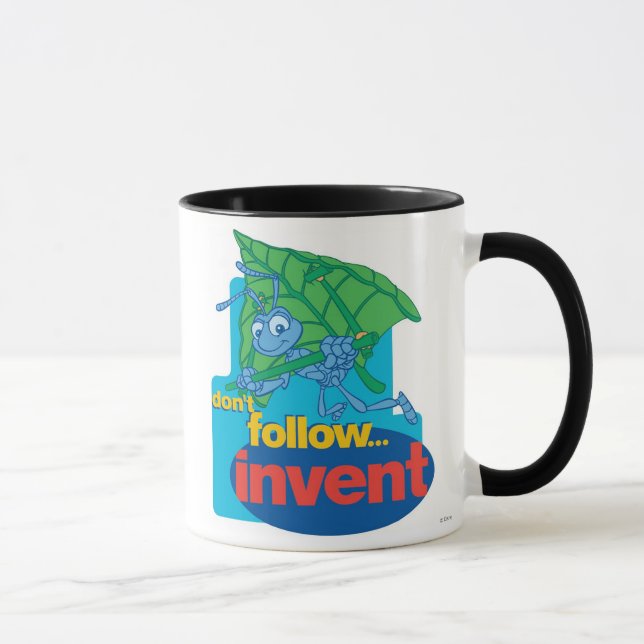 A Bug's Life's Flik "Don't Follow� Invent" Disney Mug (Right)