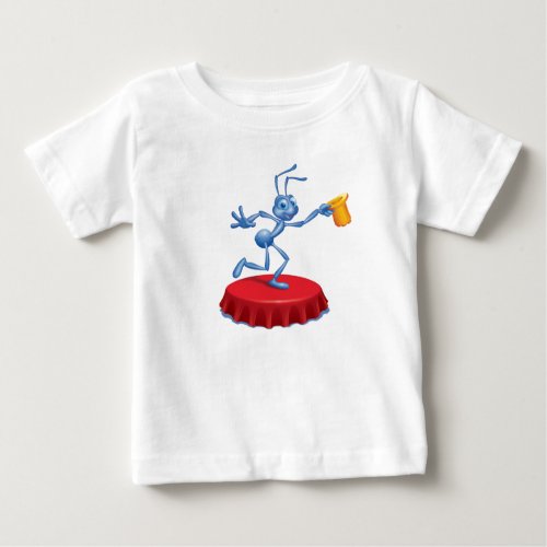A Bugs Lifes Flik Performing Disney Baby T_Shirt