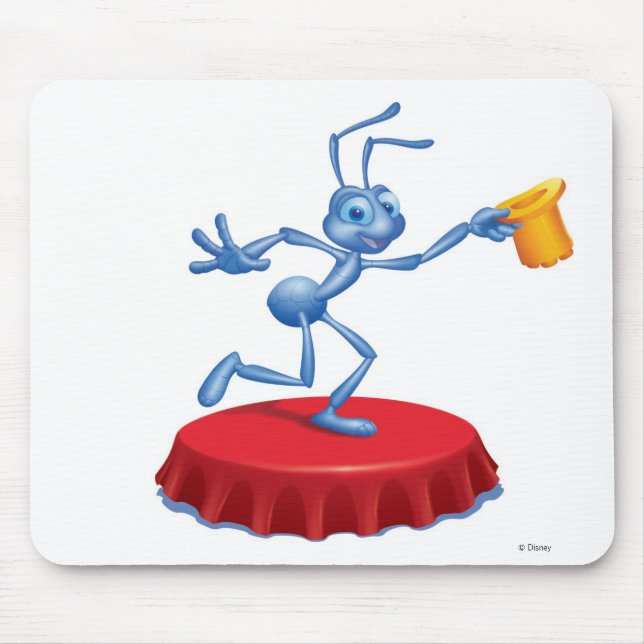 A Bug's Life's Flik Performing Disney Mouse Pad (Front)