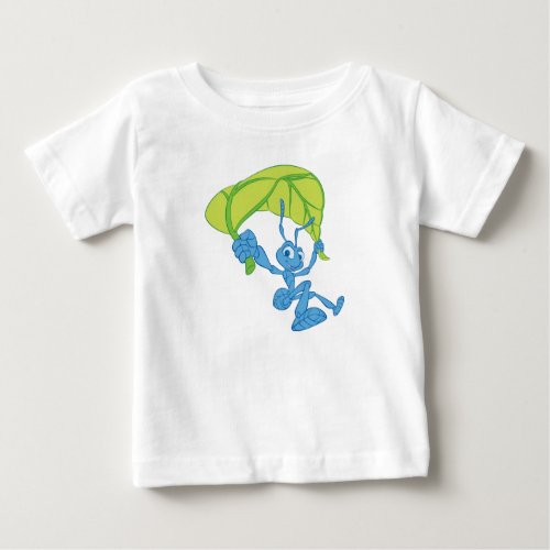 A Bugs Lifes Flik with Parachute Disney Baby T_Shirt
