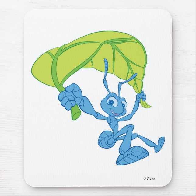 A Bug's Life's Flik with Parachute Disney Mouse Pad (Front)