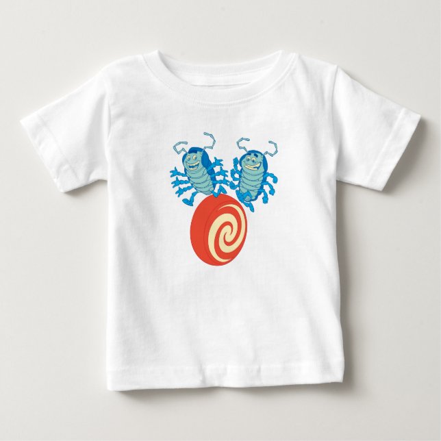 A Bug's Life's Tuck And Roll playing Disney Baby T-Shirt (Front)