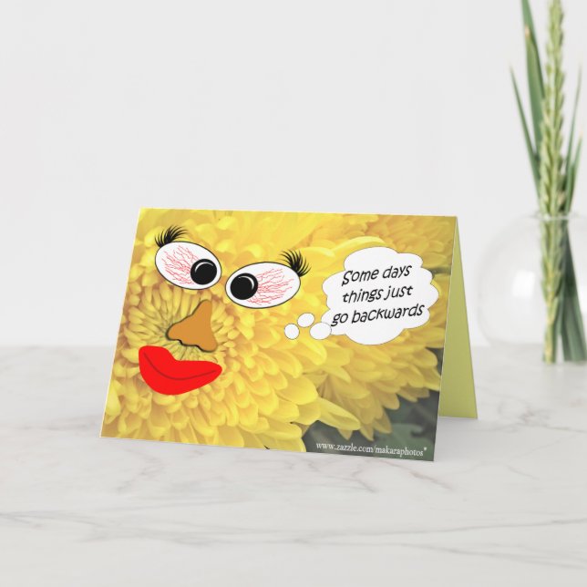 A Bumfuzzled Mom-customize any occasion Card (Front)