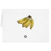 a bunch of bananas cards (Back Horizontal)