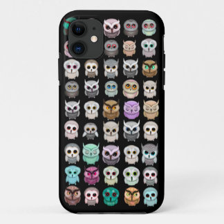 A Bunch of Cute Owls Design iPhone 11 Case