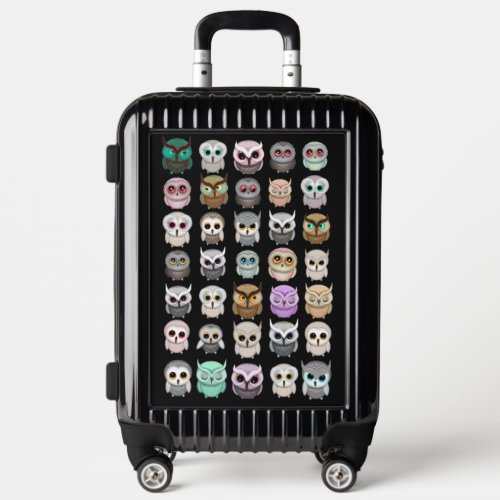 A Bunch of Cute Owls Luggage