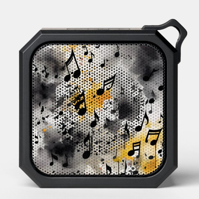 A bunch of musical notes bluetooth speaker (Front)