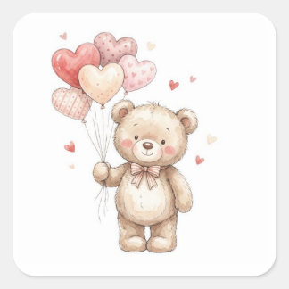 A Bundle of Love Square Sticker