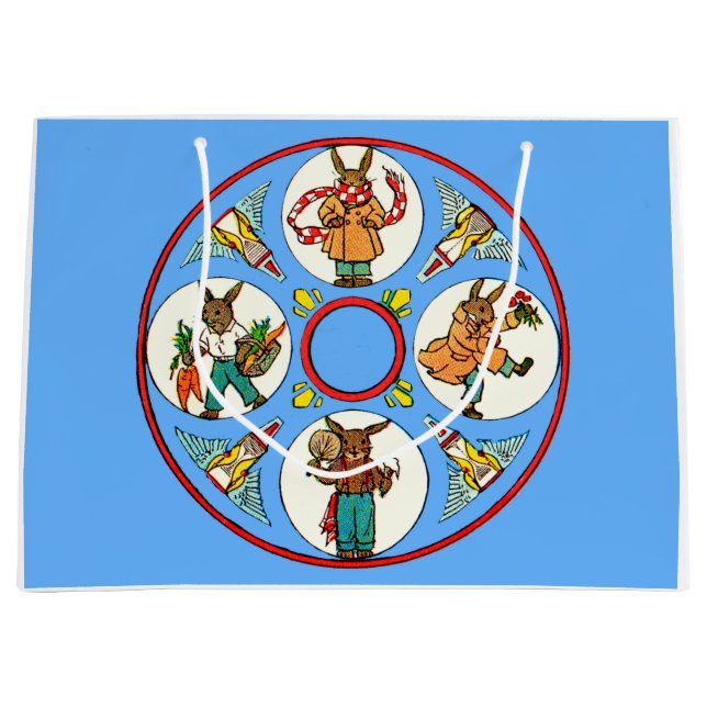 a bunny’s four seasons large gift bag (Front)