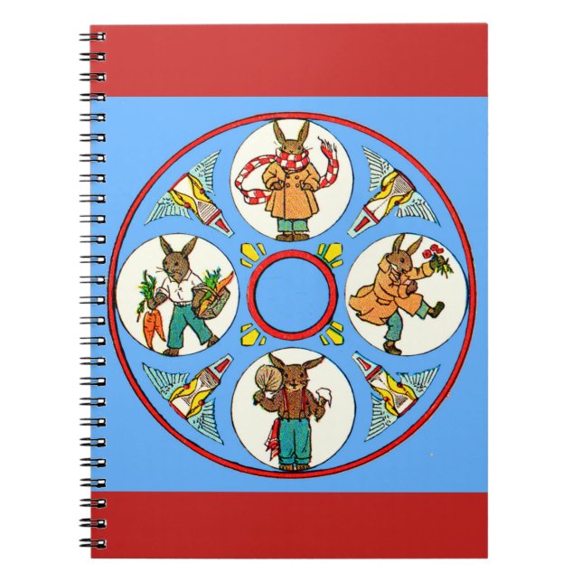 a bunny’s four seasons notebook (Front)