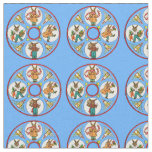 a bunny’s four seasons print fabric