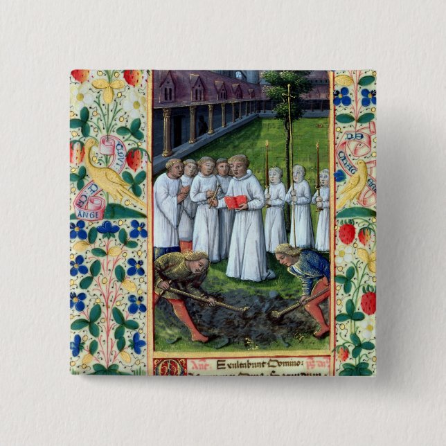 A burial button (Front)