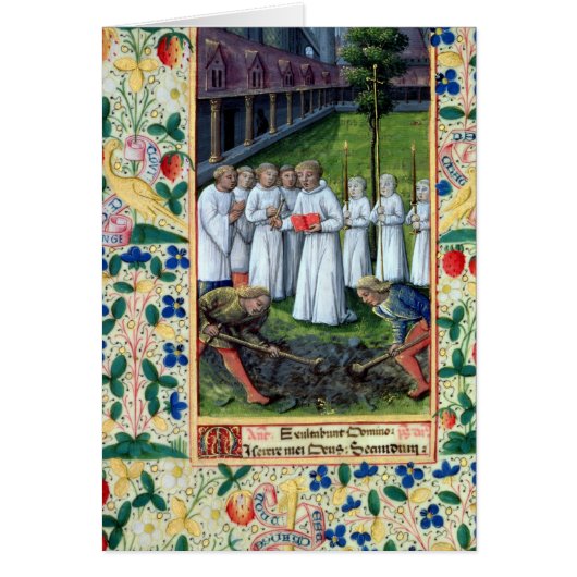 A burial cards (Front)