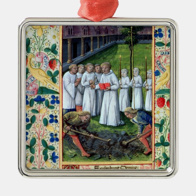 A burial metal ornament (Front)