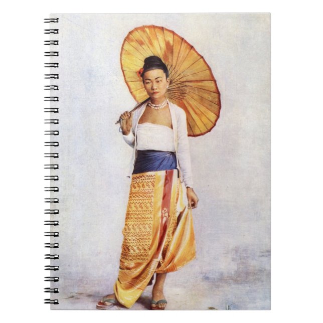 A Burmese Lady Notebook (Front)