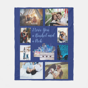 A Bushel and a Peck Fleece Blanket