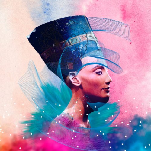  A bust of Nefertiti is one of the most iconic sym Wrapping Paper