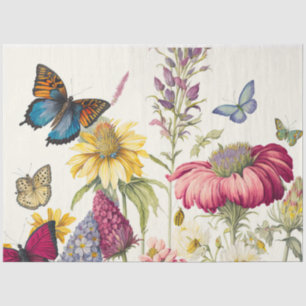 A Butterfly Garden Series Design 8 Tissue Paper