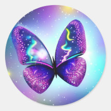 A butterfly Neon