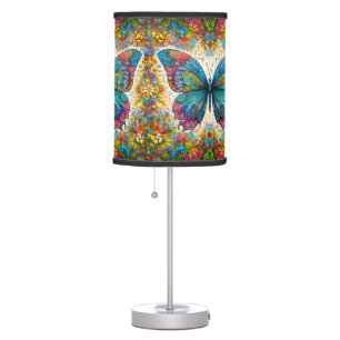 A Butterfly's Rainbow Ballet Table Lamp
