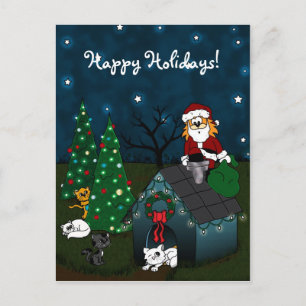 'A Caboodle Christmas' Holiday Postcard