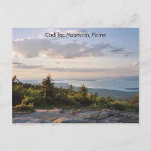 A Cadillac Sunset Postcard