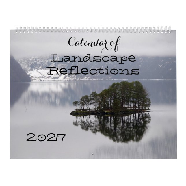 A Calendar of Landscape Reflections for 2027 (Cover)
