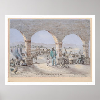A California magnate in his home (1317) Poster