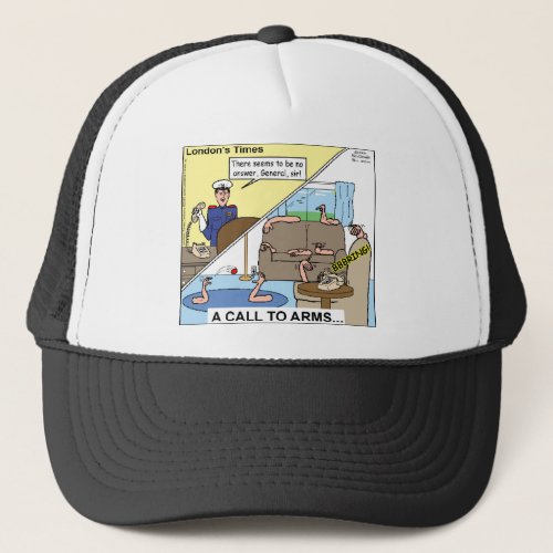 A Call To Arms Funny Cards Mugs Tees Gifts Trucker Hat
