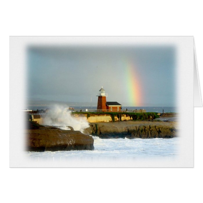"A Calm Between Storms" Blank Greeting Card