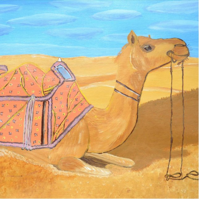 A camel  cutout (Front)