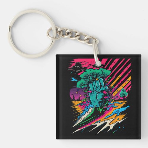 a campaign called the green tree keychain