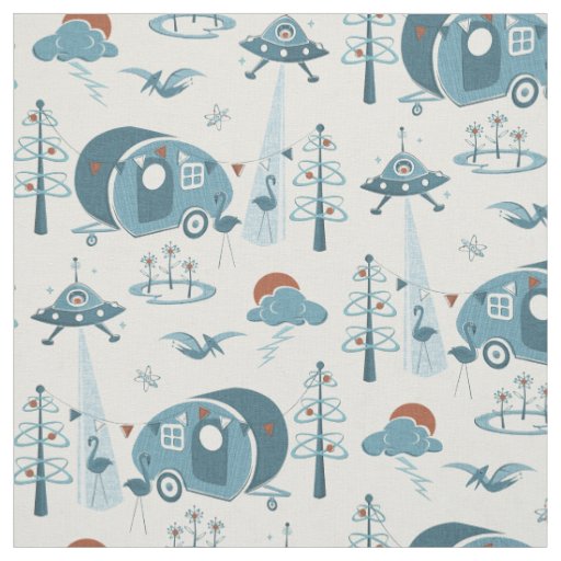 A Campsite Invasion! Fabric