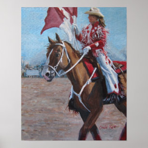 A Canadian Cowgirl Poster