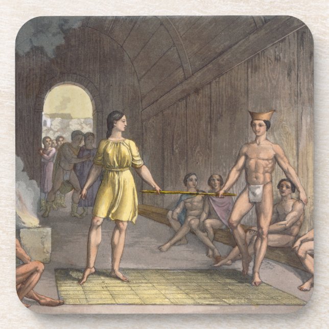 A Canadian Indian marriage ceremony, from 'Le Cost Coaster (Front)