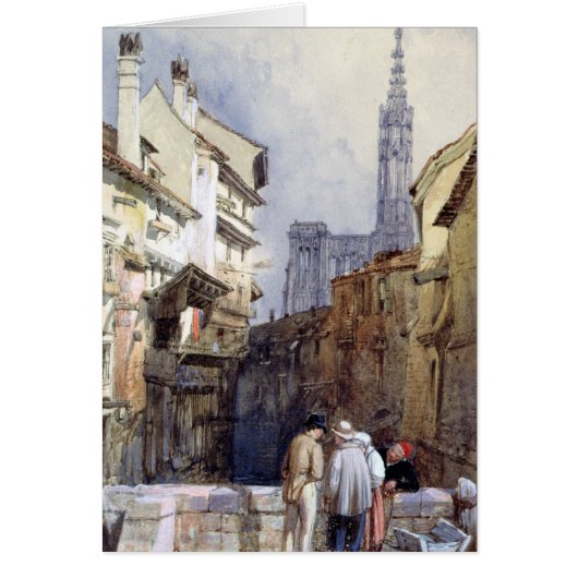 A Canal at Strasbourg Cards (Front)
